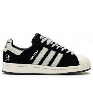 Adidas Superstar Old School Black White x Reigning Champ