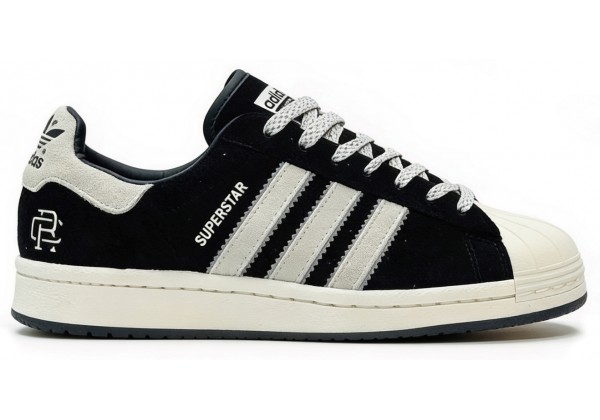 Adidas Superstar Old School Black White x Reigning Champ
