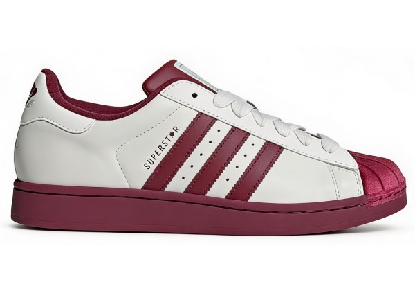 Кроссовки Adidas Superstar 2 Shadow Red Off White