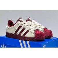 Кроссовки Adidas Superstar 2 Shadow Red Off White
