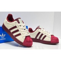 Кроссовки Adidas Superstar 2 Shadow Red Off White
