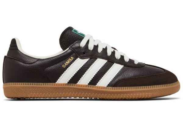 Кроссовки Adidas Samba Dark Brown White