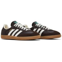 Кроссовки Adidas Samba Dark Brown White