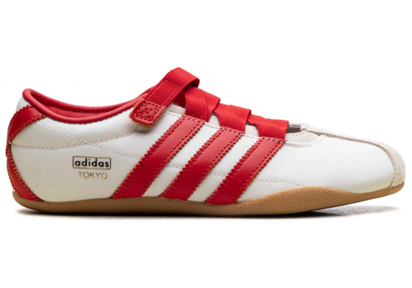 Кроссовки Adidas Tokyo Cream White Red