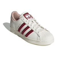 Кроссовки Adidas Superstar White Shadow Maroon