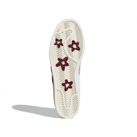 Кроссовки Adidas Superstar White Shadow Maroon
