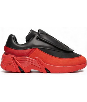 Кроссовки Adidas x Raf Simons Antei Red Black
