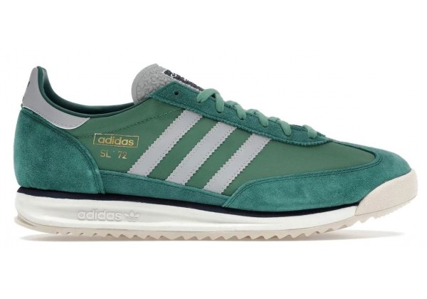 Adidas SL 72 RS Preloved Green Gray зеленые