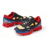 Adidas Raf Simons Ozweego 2 Power Red красные с желтым и синим