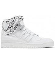Кроссовки Adidas x Jeremy Scott x Forum Wings 4.0 белые