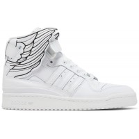 Кроссовки Adidas x Jeremy Scott x Forum Wings 4.0 белые
