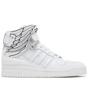 Кроссовки Adidas x Jeremy Scott x Forum Wings 4.0 белые