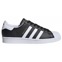 Кроссовки Adidas Originals Superstar Black White Gold