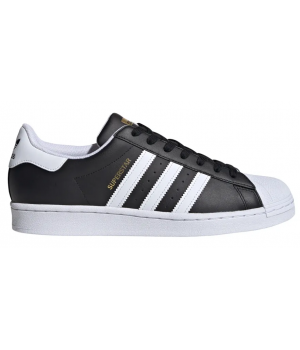 Adidas Superstar Black White Gold