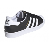 Adidas Superstar Black White Gold