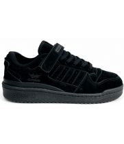 Adidas Forum Low Winter Black Suede