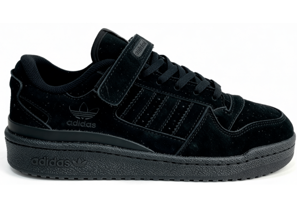 Adidas Forum Low Winter Black Suede Adidas Forum Low Winter Black Suede