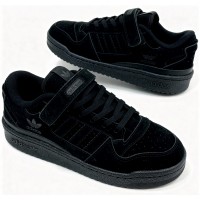 Adidas Forum Low Winter Black Suede Adidas Forum Low Winter Black Suede