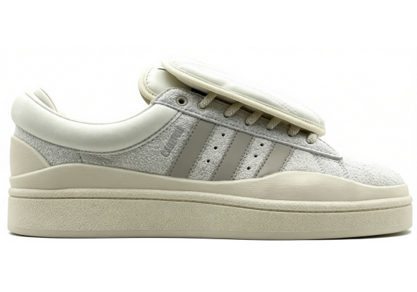Кроссовки Adidas Bad Bunny x Campus Sail Grey Suede