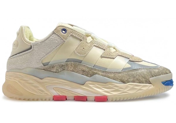 Adidas Niteball Beige Cream White с мехом