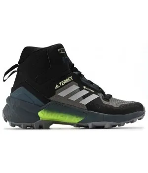 Adidas Terrex Swift R3 Mid Gore-Tex Black Grey Green Winter Termo