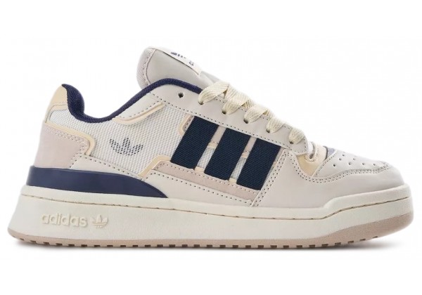 Adidas Forum Exhibit Low White Shadow Navy