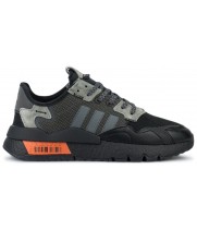 Кроссовки Adidas Nite Jogger Black Grey Orange