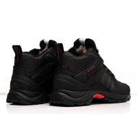 Ботинки Adidas Terrex Climaproof High Black Red с мехом