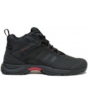 Ботинки Adidas Terrex Climaproof High Black Red с мехом