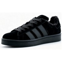 Adidas Campus 00s All Black с мехом