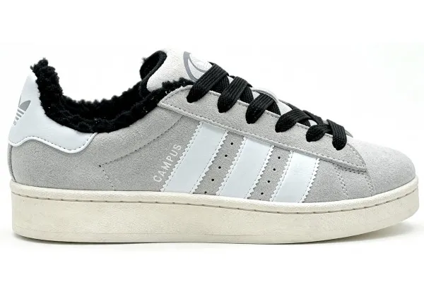 Кроссовки Adidas Originals Campus 00s Grey White зимние