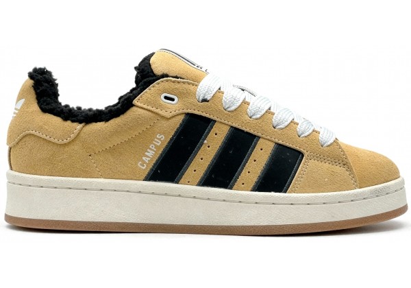 Adidas Campus 00s Brown Desert с мехом