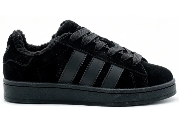 Кроссовки Adidas Originals Campus 00s All Black зимние
