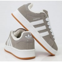 Adidas Originals Campus 00s Grey с мехом