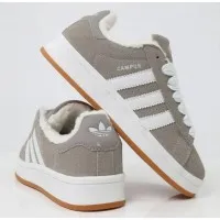 Кроссовки Adidas Originals Campus 00s Grey с мехом