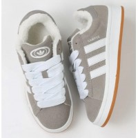 Adidas Originals Campus 00s Grey с мехом