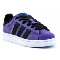 Adidas Campus 00s Violet Black с мехом