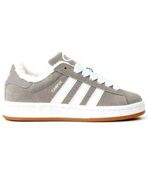 Кроссовки Adidas Originals Campus 00s Grey с мехом
