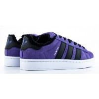 Adidas Campus 00s Violet Black с мехом