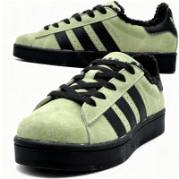 Adidas Campus 00s Green Black с мехом