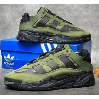 Adidas Niteball Green Black с мехом