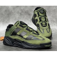 Adidas Niteball Green Black с мехом