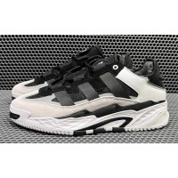 Adidas Niteball Black White с мехом
