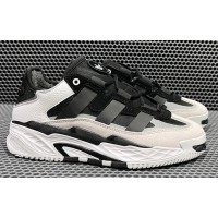 Adidas Niteball Black White с мехом