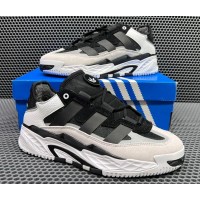 Adidas Niteball Black White с мехом