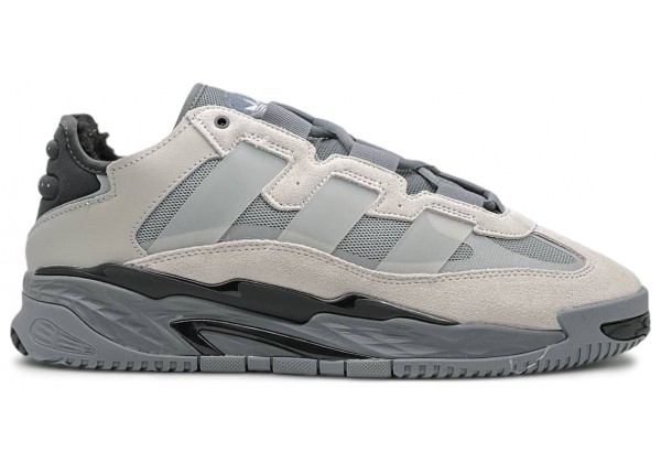 Adidas Niteball Grey Black с мехом