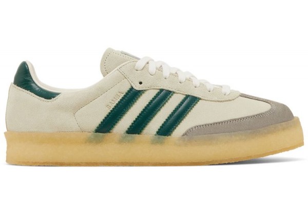 Adidas Ronnie Fieg x Clarks x 8th Street Samba Chalk White
