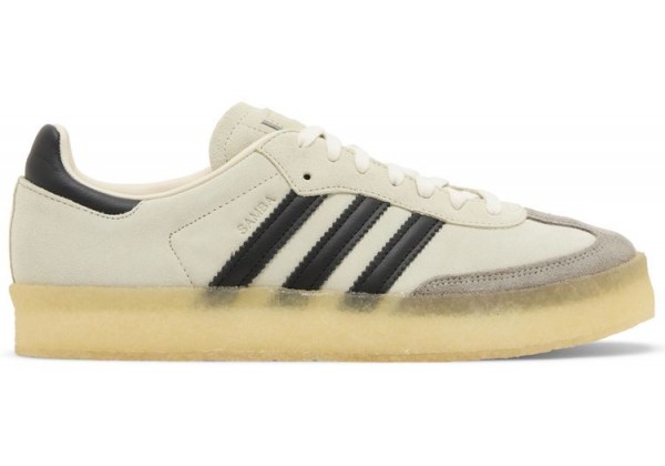Adidas Ronnie Fieg x Clarks x 8th Street Samba White Black