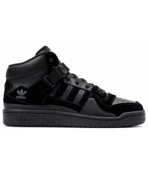 Кроссовки Adidas Forum High Winter Core черные