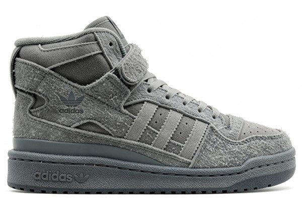 Adidas Forum High Winter Grey Suede